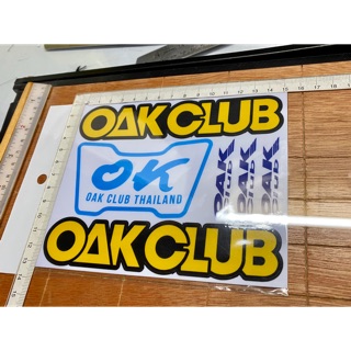 สติกเกอร์ DECAL สําหรับช้อนกีฬา OAKCLUB Train