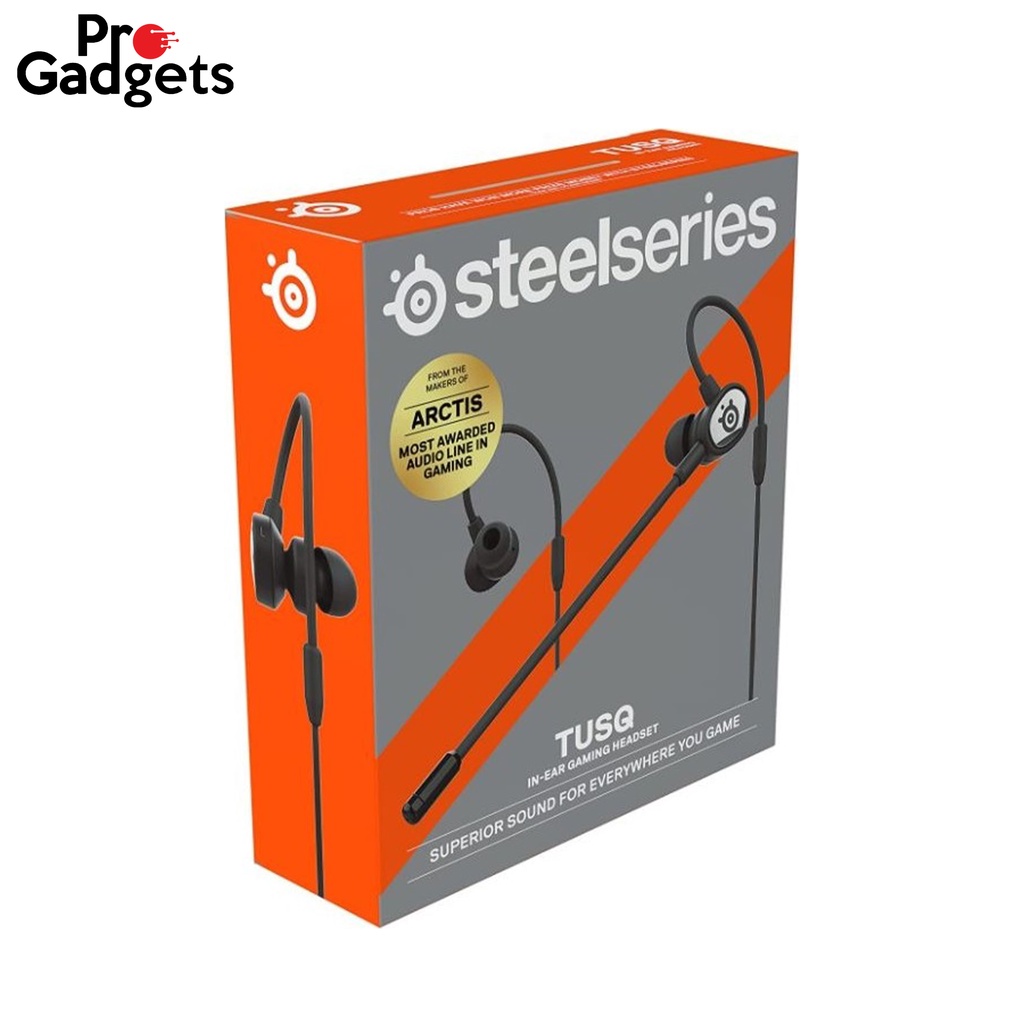 Steelseries TUSQ In-Ear Gaming หูฟังเกมมิ่ง พร้อมไมโครโฟนถอดออกได้ ...