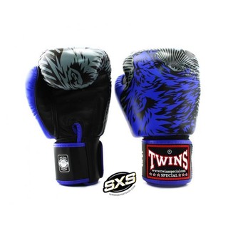 Twins Special Boxing Gloves FBGVL3-50 BLUE/BLACK