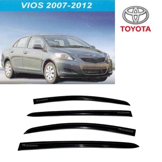 กันสาด TOYOTA VIOS ปี 2007-2012