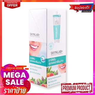 สกินแล็บ ยาสีฟัน พรีเมี่ยม เฟรชสไมล์ 12 กรัม แพ็ค 6 ซองSKYNLAB+ Fresh Smile Toothpaste 12 g x 6