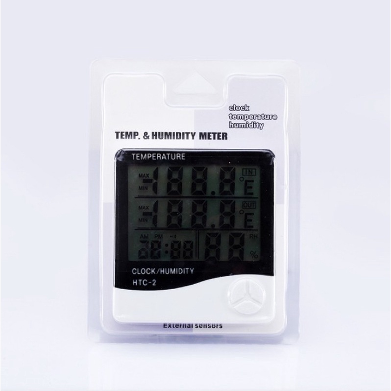 เครื่องวัดความชื้นและอุณหภูมิ พร้อมแท่งวัด htc-2 รูปที่ 2