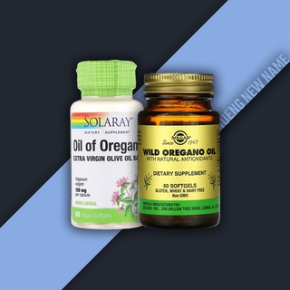 น้ำมันออริกาโน ( Oil of Oregano ) Solaray, Solgar