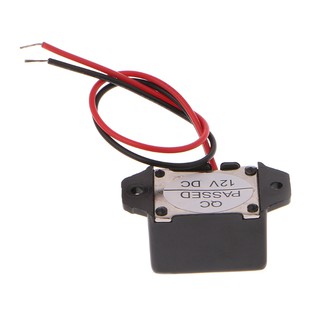 WER DC 12V 85dB Mini Electronic Alarm Buzzer Constant Tone