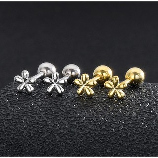 145-littlegirl gifts-Mini Flower Piercing silver s925 จิวเงินแท้s925 รูปดอกไม้(ราคาต่อชิ้น)