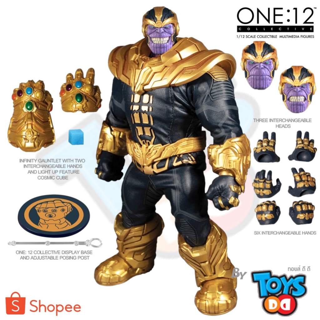 Review And Photos Of Thanos One:12 Collective Action Figure | atelier ...