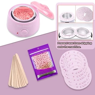 พร้อมส่ง🌺ชุดแว็กซ์กำจัดขน ถั่วขี้ผึ้งแข็ง แว็กซ์กำจัดขนร้อน เหมาะสำหรับกำจัดขนรักแร้แขนขา