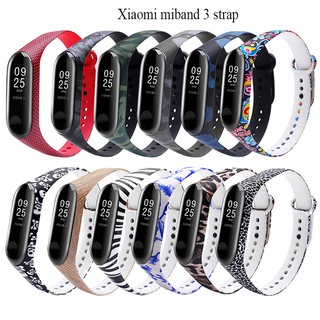 Colorful Silicone Wristband Mi Band 3 Strap Bracelet Replacement for Xiaomi Miband 3