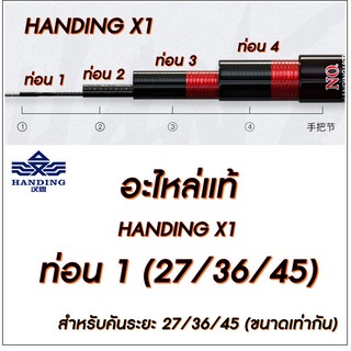 อะไหล่แท้ Handing X1 คันชิงหลิวค