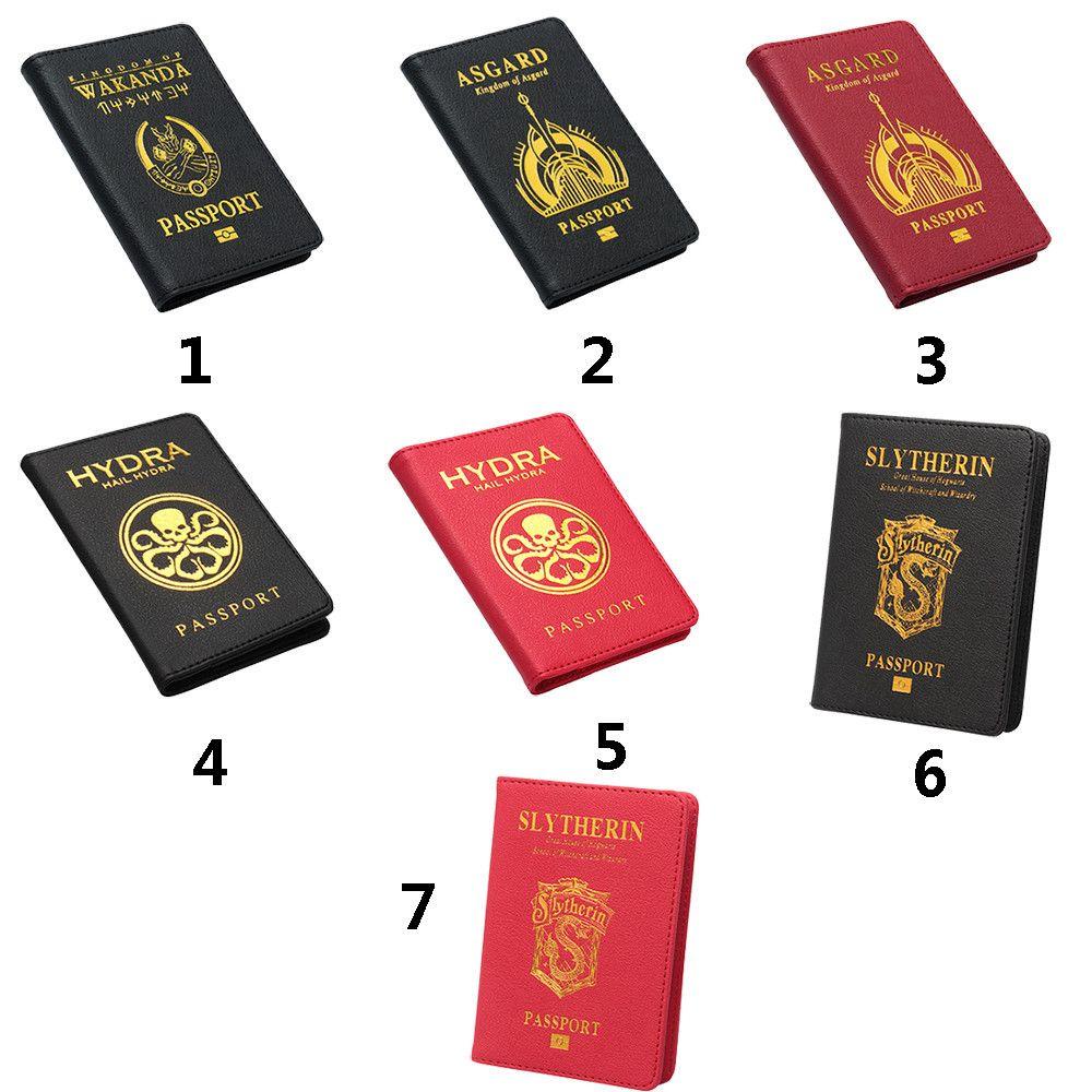 Hecceh เคสหนัง PU ใส่หนังสือเดินทาง นามบัตร ลายโลโก้ L สําหรับทุกเพศ