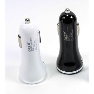 OKER Car USB Charger UC-231 Dual USB  (สีขาว)