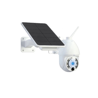 4G กล้องวงจรปิดโซล่าเซลล์ CCTV กล้อง4g มาพร้อม ไฟสปอร์ตไลท์ โซล่าเซลล์ Solar cell กล้องใส่ซิม 4G wifi solar camera ：UBOX