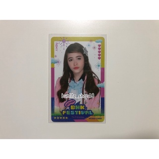 นิกี้BNK48 NikyBNK48 Music card BNK48 Festival มิวสิกการ์ดBNK48