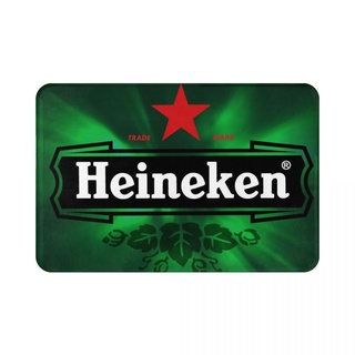 Heineken พรมเช็ดเท้า ผ้าสักหลาด กันลื่น ดูดซับน้ํา แห้งเร็ว 16x24 นิ้ว สําหรับห้องน้ํา