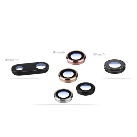 เลนส์กล้อง พร้อมกรอบครอบ สําหรับ iPhone 6 6S 7 8 Plus Xr รูปที่ 5