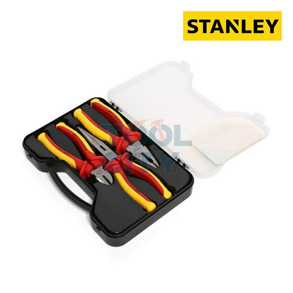 STANLEY 84-011 ชุดคีมหุ้มฉนวนไฟฟ้า 3 ชิ้น
