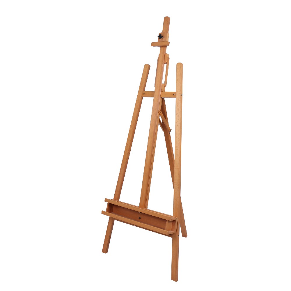 ขาตั้งรูป ขาตั้งวาดรูป ขนาดใหญ่ WAKU รุ่น WS-176 (57.5x100x168 cm) ขาตั้งไม้ บีช  Wood Easel ขาตั้งว