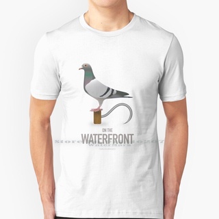 เสื้อยืด ผ้าฝ้ายแท้ 100% พิมพ์ลายโปสเตอร์ภาพยนตร์ On The Waterfront สําหรับผู้ชาย