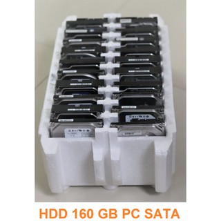 HDD 160GB Hard Disk 3.5 ฮาร์ดดิสก์ สำหรับ PC SATA คละยี้ห้อ มือสอง