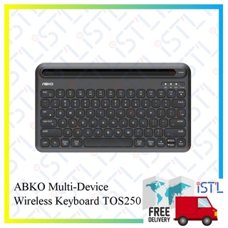 ABKO TOS250 Multi-Device Wireless Keyboard