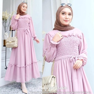  Maxi BL BABYDOLL FULL LD 100 ซม. Gamis ผู้หญิง โมเดิร์น เลบารัน หรูหรา วัยรุ่น เกมยาว ผู้หญิง เรียบง่าย เกมมิส จัมโบ้ กลาง ขายส่ง แฟชั่น มุสลิม จัดส่งฟรี