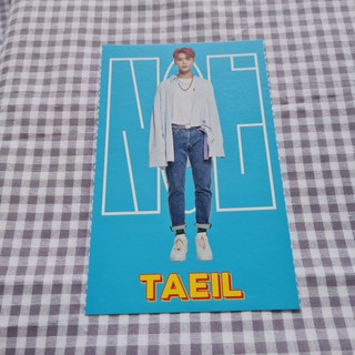 [พร้อมส่ง] โปสการ์ด หน้าแผ่นพับ แทอิล Taeil NCT 2019 Seasons Greetings Mini Brochure Postcard