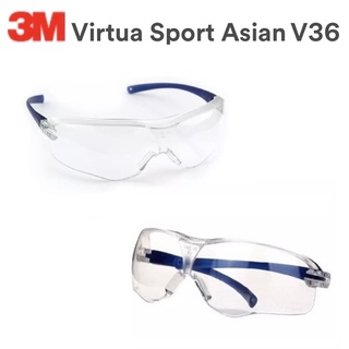 3M แว่นตานิรภัยชนิดเลนส์ปรับความเข้มแสงได้ รุ่น Asian Virtua Sport V36