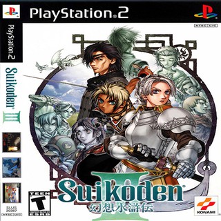 แผ่นเกมส์ PS2 (RPG) Suikoden III