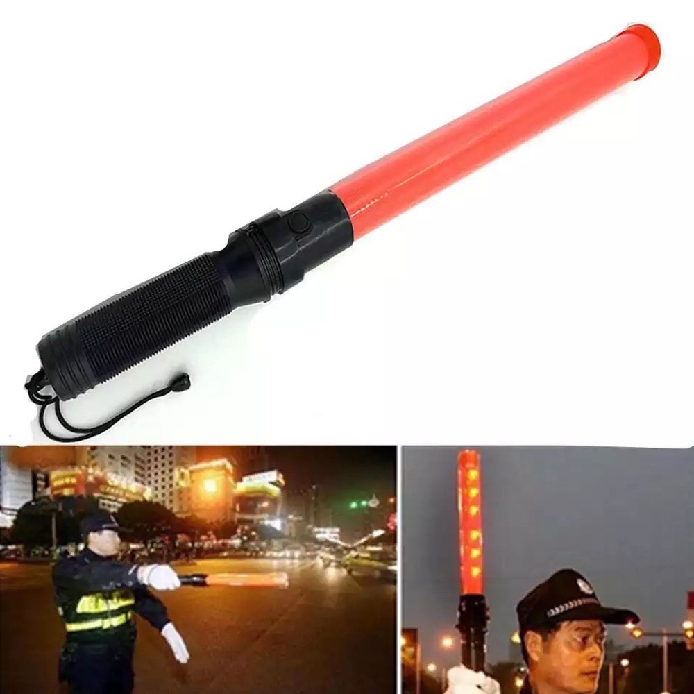 กระบองไฟ SF-900 traffic baton กระบองไฟจราจร กระบองไฟโบกฉุกเฉิน  มีสวิตซ์เปิด-ปิดสะดวกต่อการใช้งาน สว่างชัดเจน