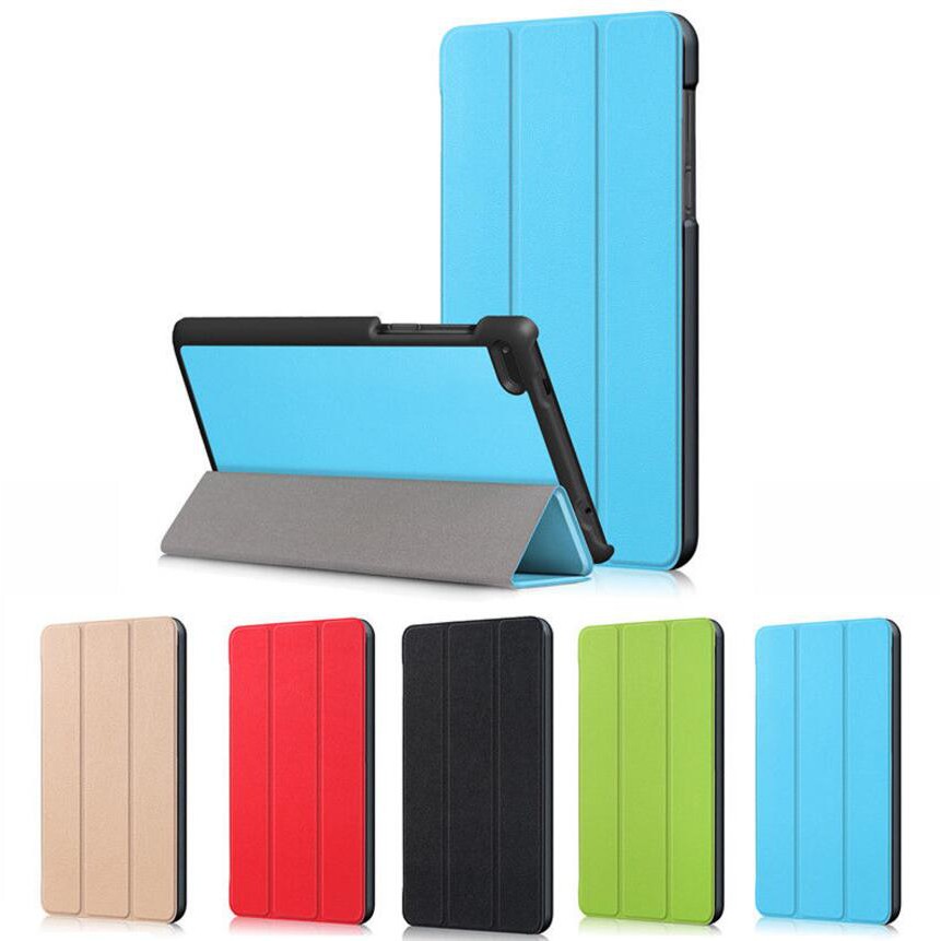 Kindle Fire Funda De Cuero PU Con Soporte Para Tableta Lenovo Tab M7, TB 7305F, M7 Amazon Kindle