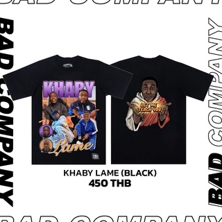 Tee TEE⊙▪  เสื้อสกีนลายKHABY LAME •Freesize:อก44 -45 ยาว30 •cotton comb100 (ทอพิเศษ ไม่มีตะเข็บข้าง)BAD COMPANY