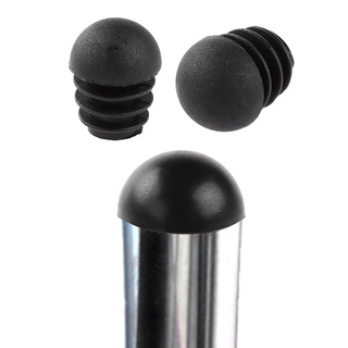 12Pcs Furniture Chair Leg Caps Tube hole Insert Plugs Floor Protector Round Steel Pipe End Blanking Caps Bung Decor Dust