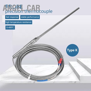 M8 Thread Type K Thermocouple 150mm Probe Temperature Sensor Wire 0-400℃ (1 m)