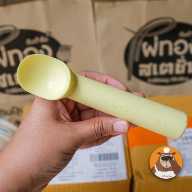ที่ตักไอศครีม ที่ตักไอติม แบบขูด แบบสกู๊ป ที่ตักไอศกรีมคลาสสิค ที่ตักไอศครีมพลาสติก(คละสี) - ไผ่ทองสเตชั่น