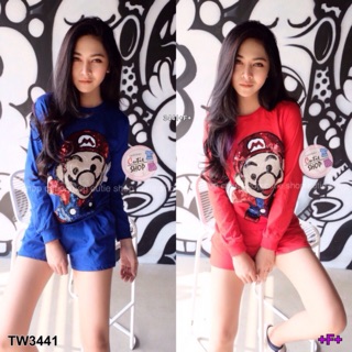 Set ปักเลื่อม Mario (3441)
