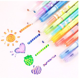 GIDA✏️ สีเมจิก ปากกาสี ปากกาเมจิก ปากกาสีสองหัว สีและอุปกรณ์เครื่องเขียน
