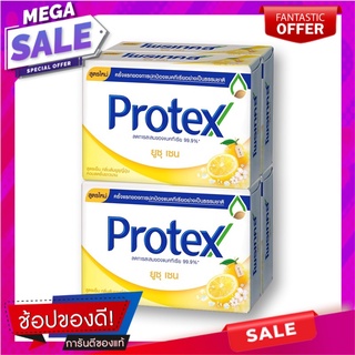 โพรเทคส์ สบู่ สูตรยูซุ เซน 65 กรัม x 4 ก้อน ผลิตภัณฑ์ดูแลผิวกาย Protex Bar Soap Yuzu Zen 65g x 4 bars