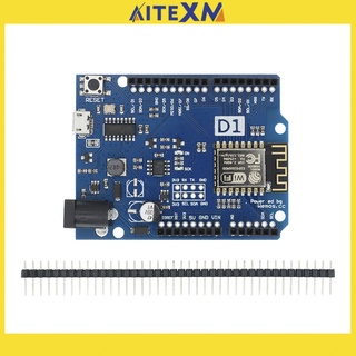 Wemos D1 R2 อินเตอร์เน็ตไร้สาย Esp8266 สําหรับ Arduino Nodemcu เข้ากันได้กับการใช้งาน