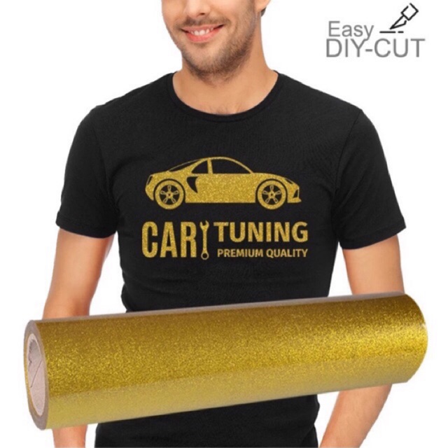 เฟล็กกากเพชร เฟล็กกลิตเตอร์ glitter heat transfer vinyl (HTV) พร้อมส่ง ส่งเร็ว -Easy DIY-CUT