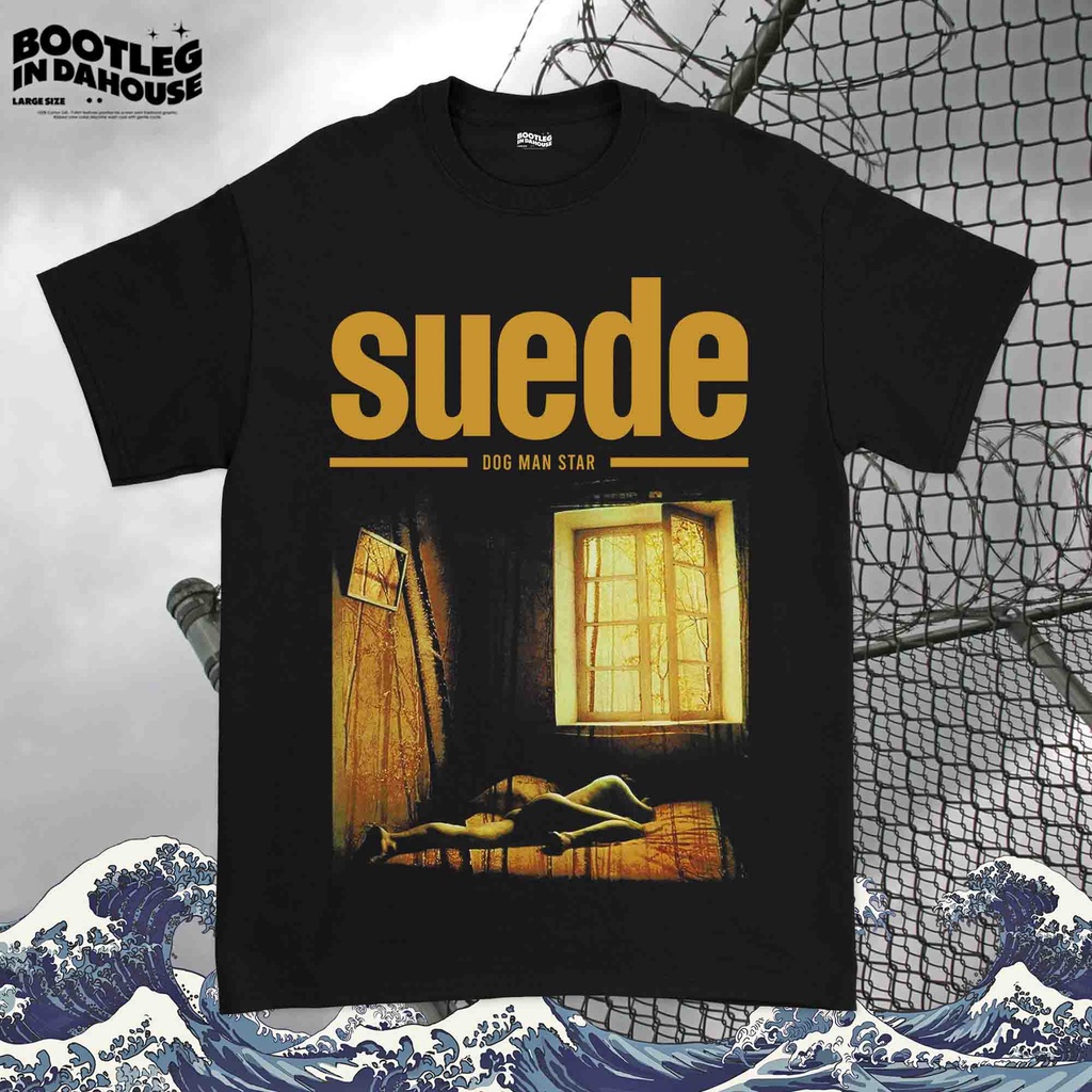 เสื้อยืด SUEDE DOG MAN STAR BAND - SUEDE DOG MAN STAR VINTAGE