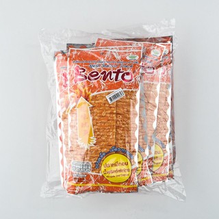 🔥HOT🔥 เบนโตะ หมึกอบน้ำพริกตำหรับไทย 20 กรัม X 12 ซอง Bento Squid Seafood Snack Nam Prik Thai 20 g x 12