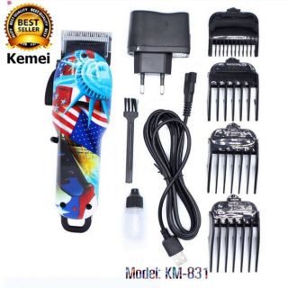 สินค้าพร้อมส่ง Kemei-831 ปัตตเลี่ยนรุ่นใหม่ล่าสุด ลายเทพีเสรีภาพ