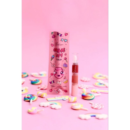 Ombre KOREAN LIP 3 IN 1 โดย BGM