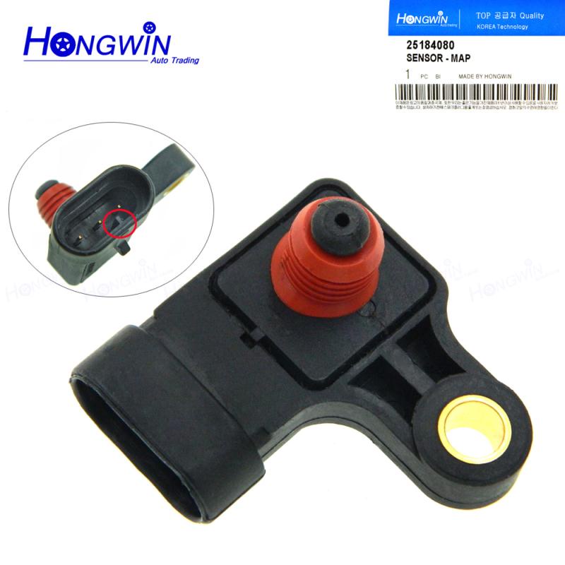 เซ็นเซอร์วัดแรงดันแผนที่สําหรับ Chevrolet Optra Aveo Lacetti Cruze 25184080 7472283 96276354