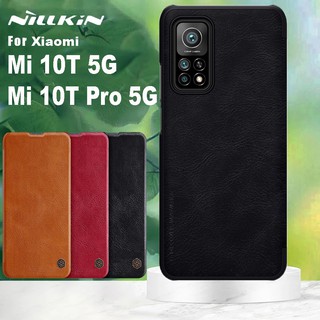 (พร้อมส่งในไทย)Nillkin QIN เคสหนังฝาพับXiaomi Mi10TPro/Mi10T