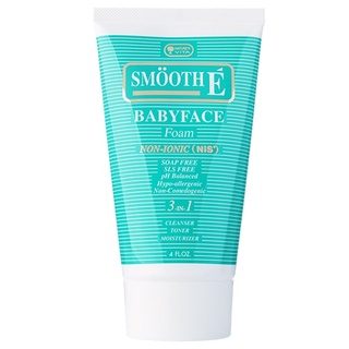 Smooth E Baby Face Babyface Foam สมูทอี เบบี้เฟส โฟมสูตรไม่มีฟอง ขนาด 1 OZ 03190 / 2 OZ 03263 / 4 OZ 03188 / 8 OZ 03187