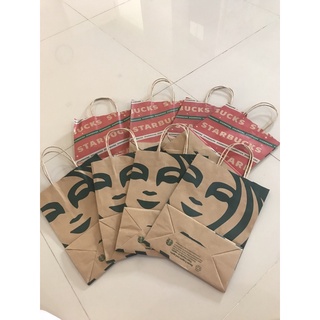 ถุงกระดาษสตาร์บัค Starbucks paper bag