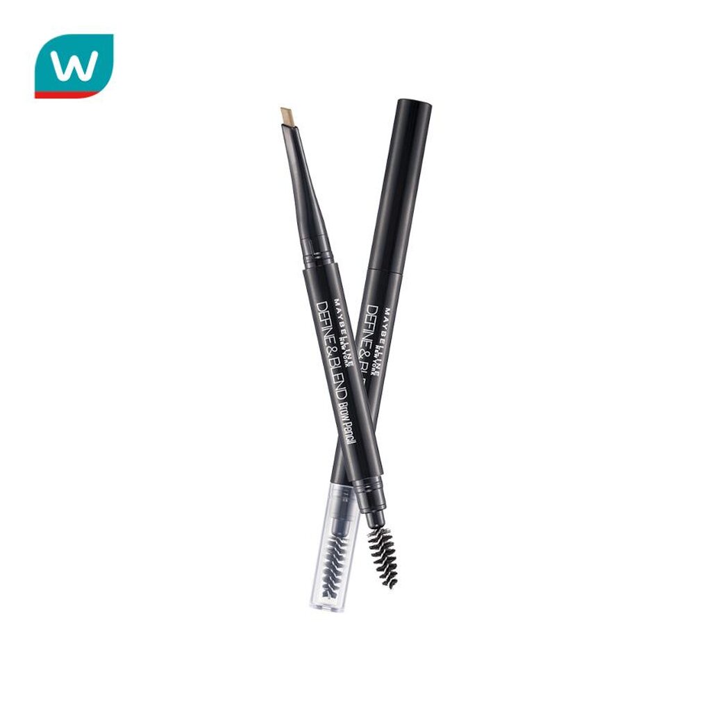 Maybelline เมย์เบลลีน นิวยอร์ก ดีฟายน์ แอนด์ เบลนด์ บราว เพนซิลดินสอเขียนคิ้วน้ำตาลอ่อน0.16ก.