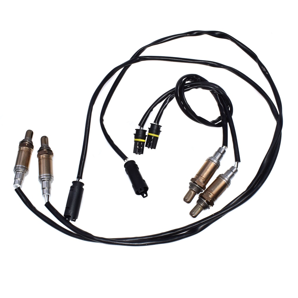ชุด 4 O2 เซนเซอร์ออกซิเจนสําหรับ BMW E39 E46 323i 325i 328i Z3 ต้นน้ํา & Downstream