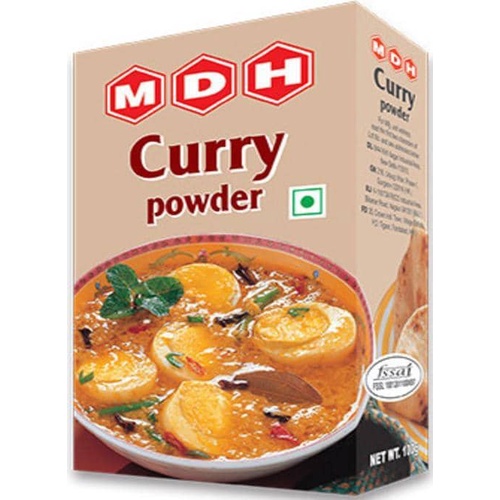 MDH   #Curry Powder, 100 grams,  เอ็มดีเอช ผงเครื่องแกงกะหรี่มาดราส แกงกะหรี่อินเดียใต้